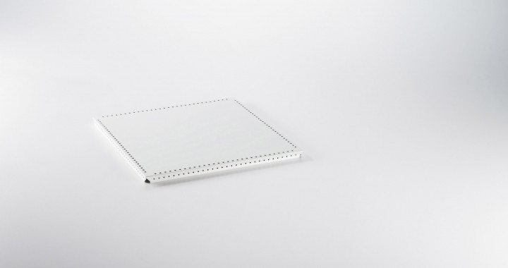 Élément métallique tablette interne Blanc pur