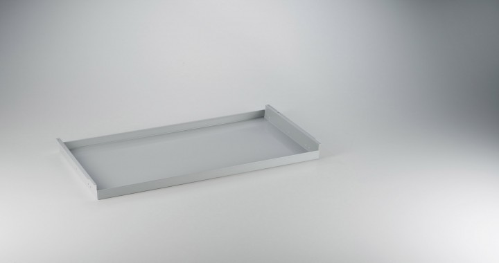 Metal extension shelf element Light grey